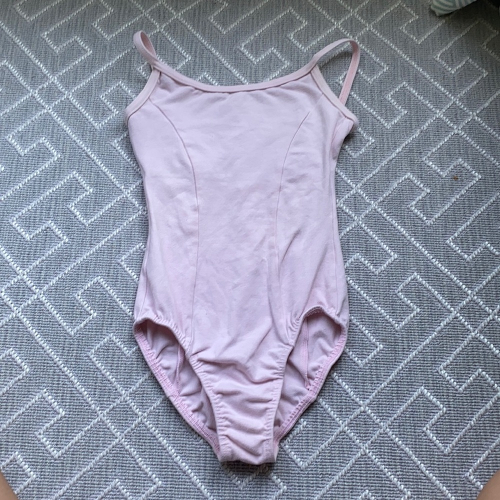 Motion Wear Cotton Pink Leotard